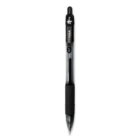 Zebra Pen Z-Grip Medium Retractable Ballpoint Pen, Black ZEB23910